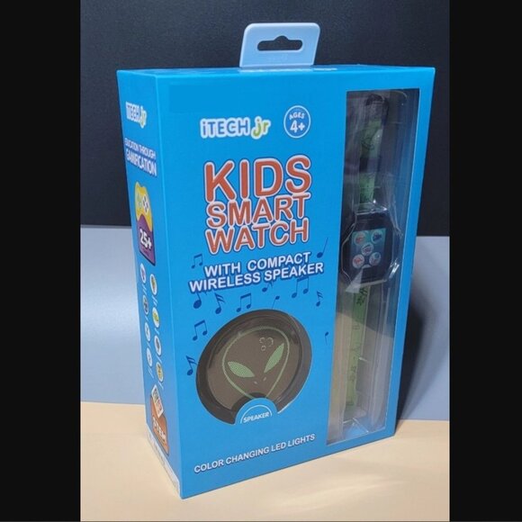 New Boys Silicone Strap Smartwatch Watch STEM TOY and Bluetooth Speaker Bundle - Picture 2 of 9